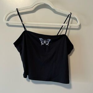 Black Butterfly Cami